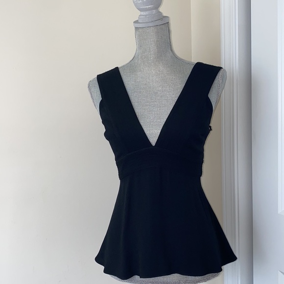 Coquette Bustier Babydoll Top Black Size XS - Picture 2 of 13